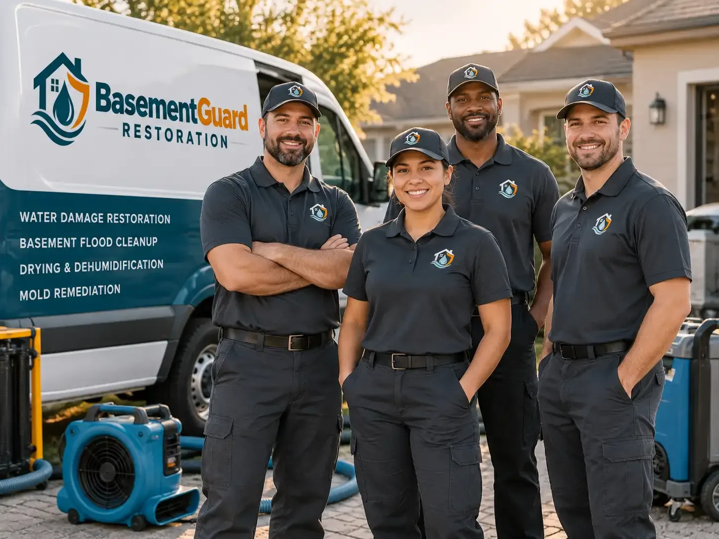 Basement Water Damage Restoration company in Yettem, CA